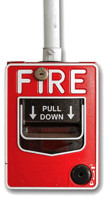 A fire alarm call point