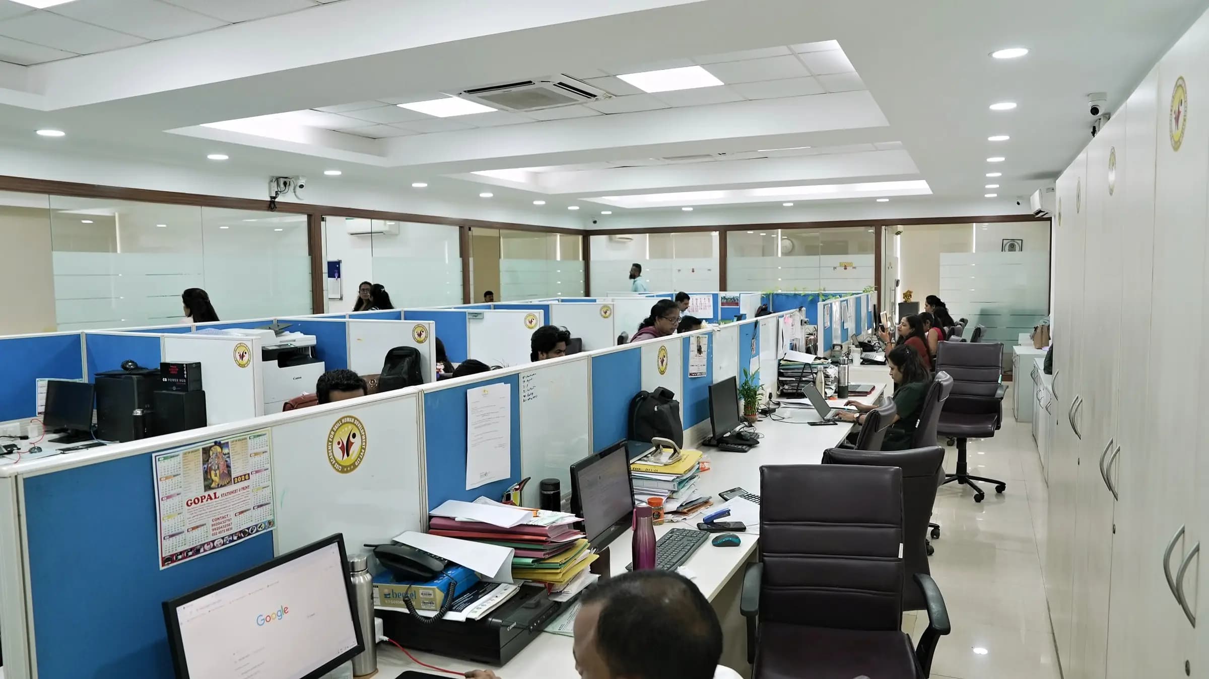 The CISS corporate office floor, Andheri (West), Mumbai